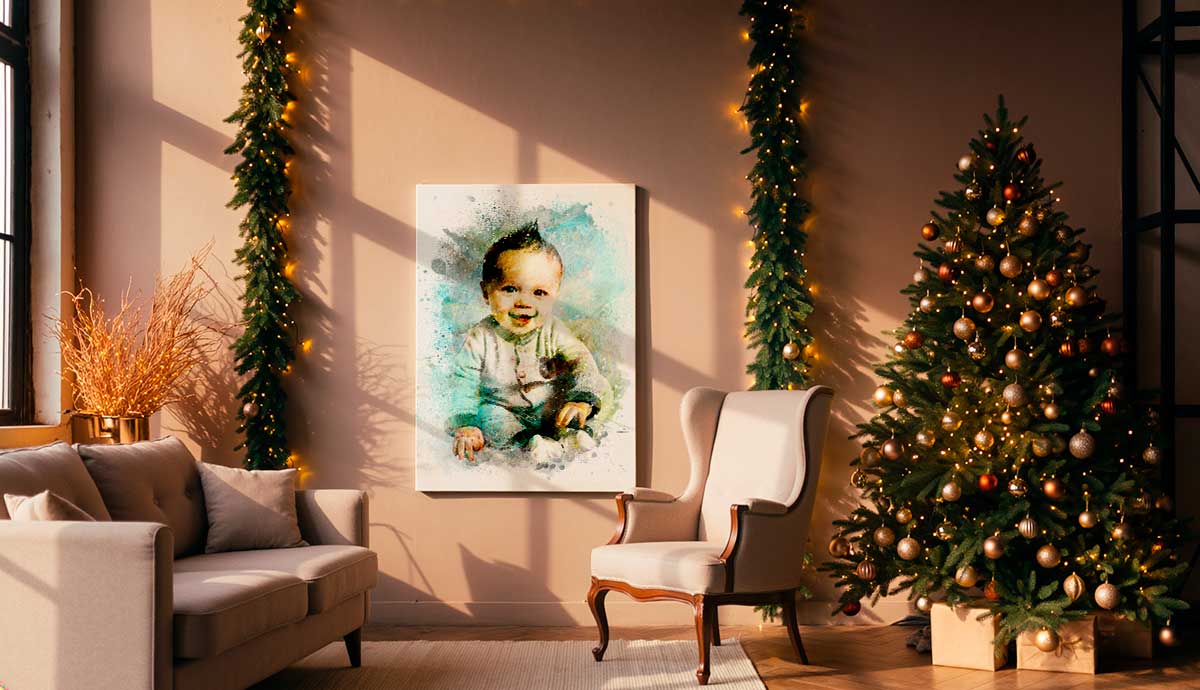 Tableau personnalisé bébé