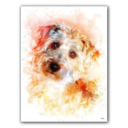 affiche-poster-tableau-animaux-chien-athos-©-totor-splashed