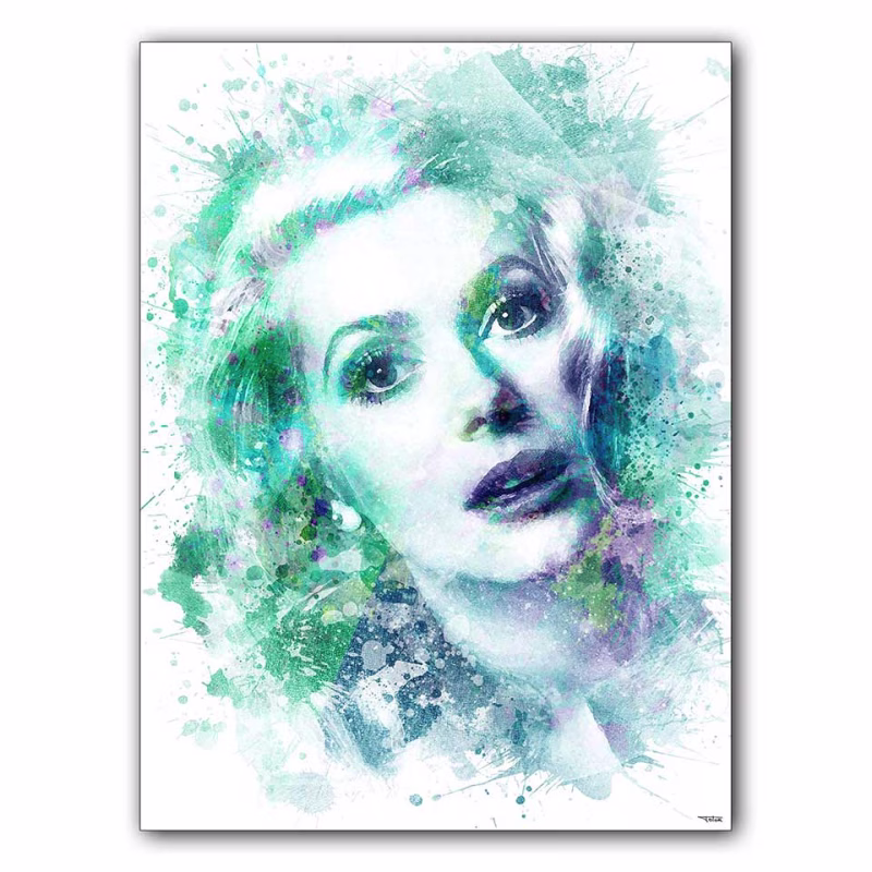 affiche-poster-tableau-cinema-catherine-deneuve-©-totor-splashed