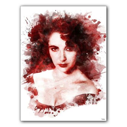 affiche-poster-tableau-cinema-elizabeth-taylor-©-totor-splashed