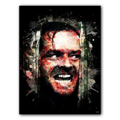 affiche-poster-tableau-cinema-jack-nicholson-shining-stanley-kubrick-©-totor-splashed