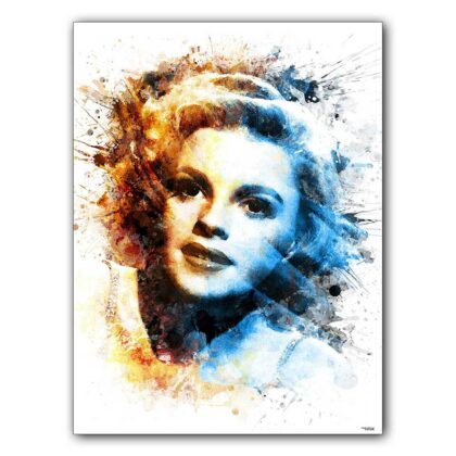 affiche-poster-tableau-cinema-judy-garland-©-totor-splashed-01