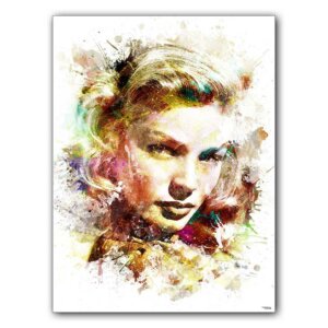 affiche-poster-tableau-cinema-lauren-bacall-©-totor-splashed