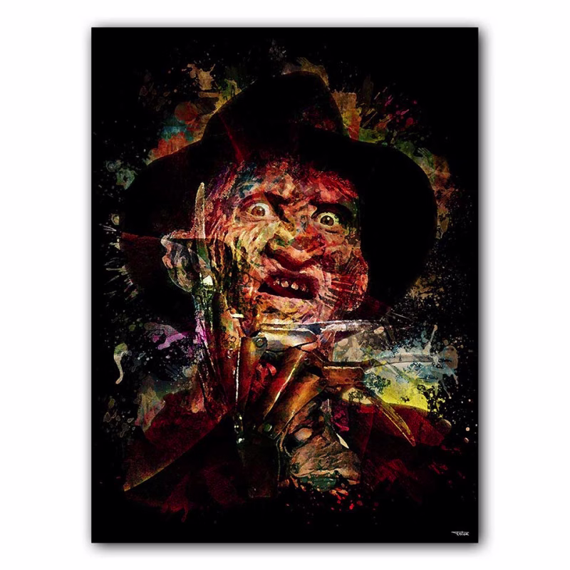 affiche-poster-tableau-cinema-robert-englund-freddy-krueger-les-griffes-de-la-nuit-a-nightmare-on-elm-street-wes-craven-©-totor-splashed