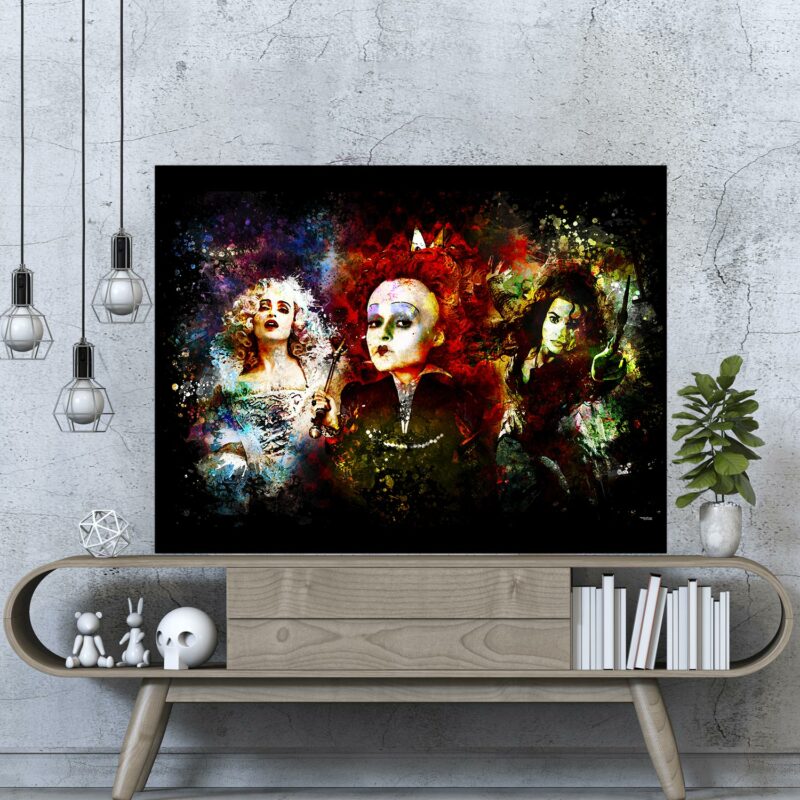 poster-deco-helena-bonham-carter-peinture-digitale-80x60-italien-cinema-sans-cadre