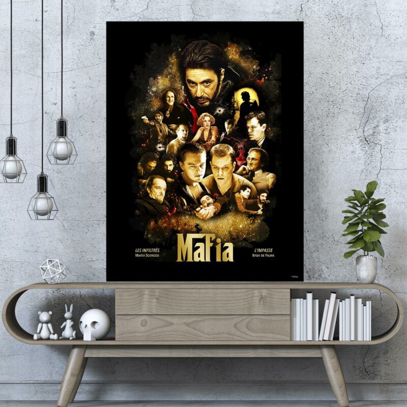 poster-mafia-peinture-digitale-80x60-francais-cinema-sans-cadre