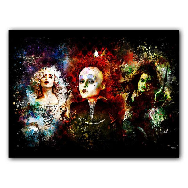 affiche-poster-tableau-cinema-helena-bonham-carter-©-totor-splashed-01