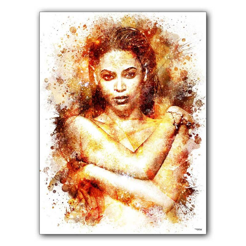 affiche-poster-tableau-musique-beyonce-©-totor-splashed-01