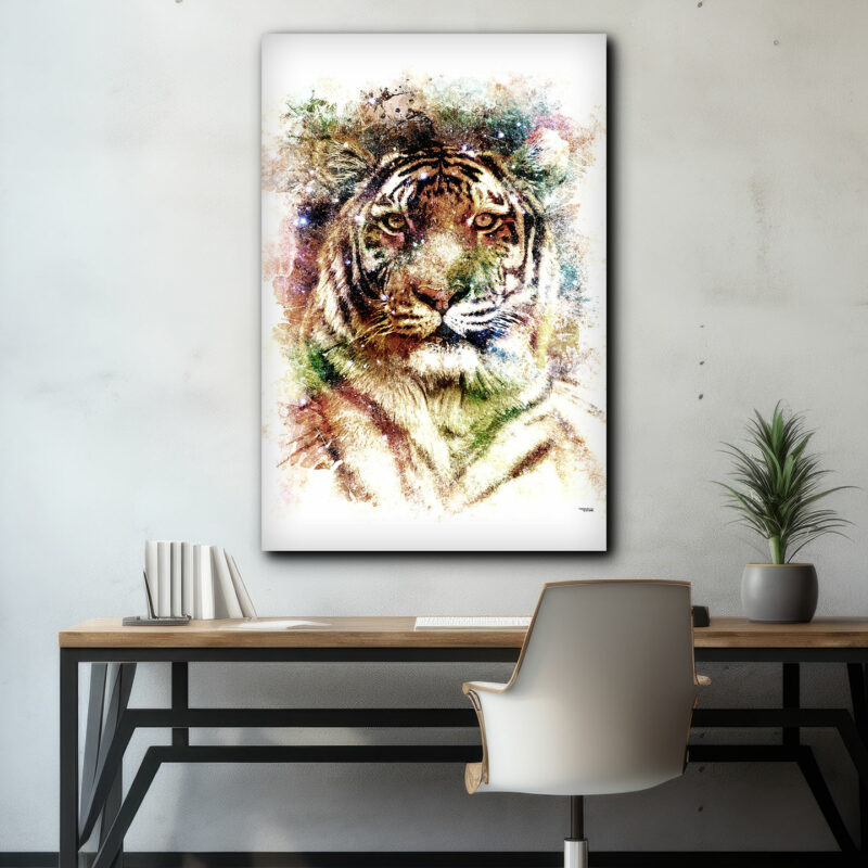 splashed-bureau-tableau-120x80-francais-animaux-felin-tigre-01-sans-cadre