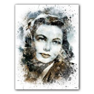 affiche-poster-tableau-cinema-gene-tierney-©-totor-splashed-01