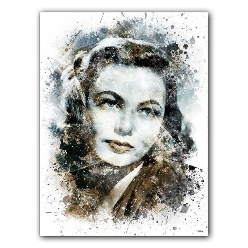 affiche-poster-tableau-cinema-gene-tierney-©-totor-splashed-01