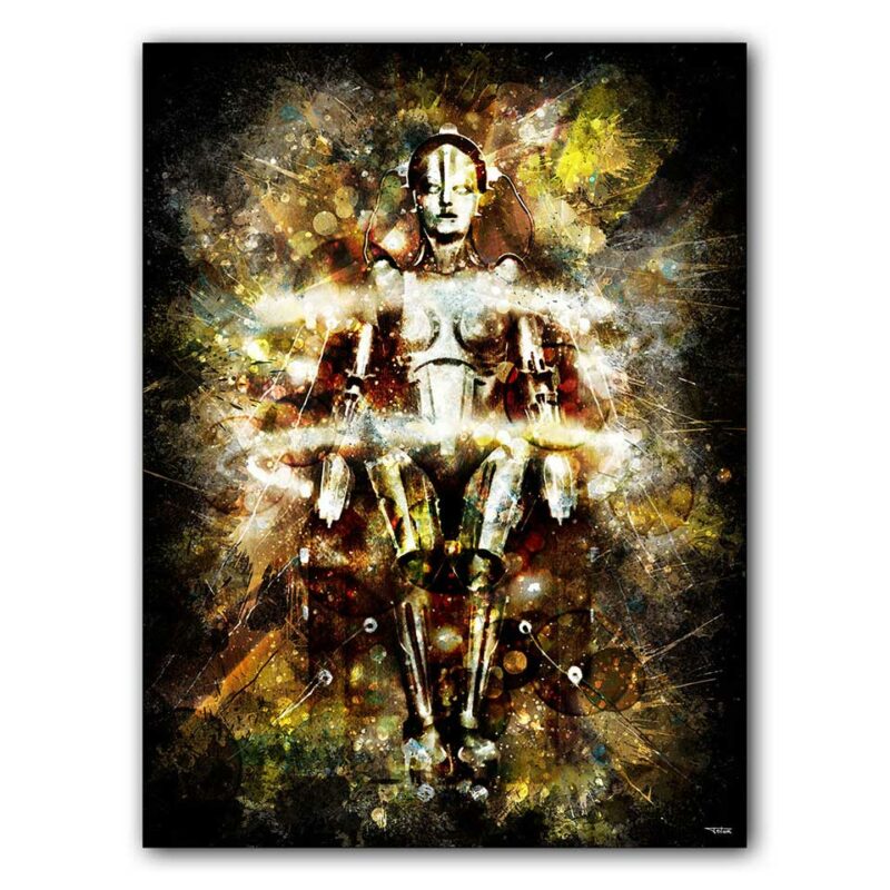 affiche-poster-tableau-cinema-metropolis-robot-assis-©-totor-splashed-01