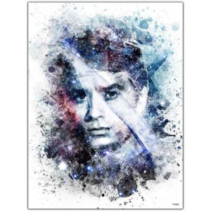 affiche-poster-tableau-cinema-alain-delon-peinture-la-rolls-royce-jaune-©-totor-splashed-01