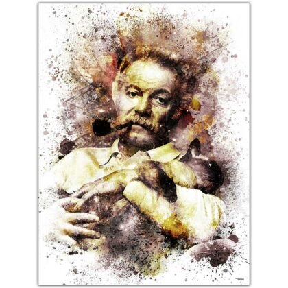 affiche-poster-tableau-musique-georges-brassens-peinture-©-totor-splashed-01