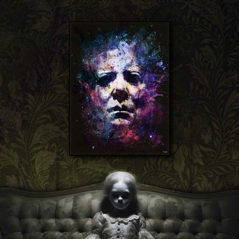 tableau-80x60-cinema-michael-myers-peinture-halloween-la-nuit-des-masques-nick-castle-1978-john-carpenter-copyright-totor-pour-splashed