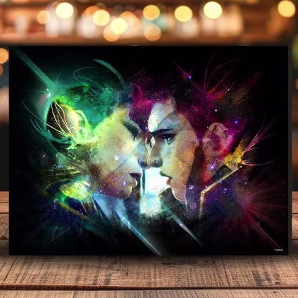 tableau-arcane-caitlin-vi-peinture-digitale-40x30-italien-cinema-serie