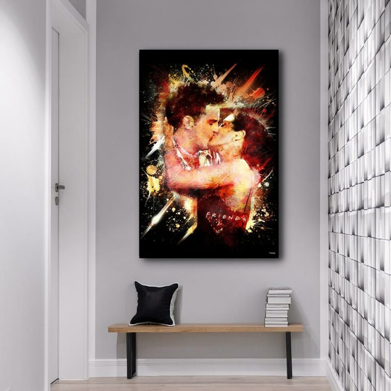 tableau-friends-chandler-monica-peinture-digitale-120x80-francais-cinema-serie