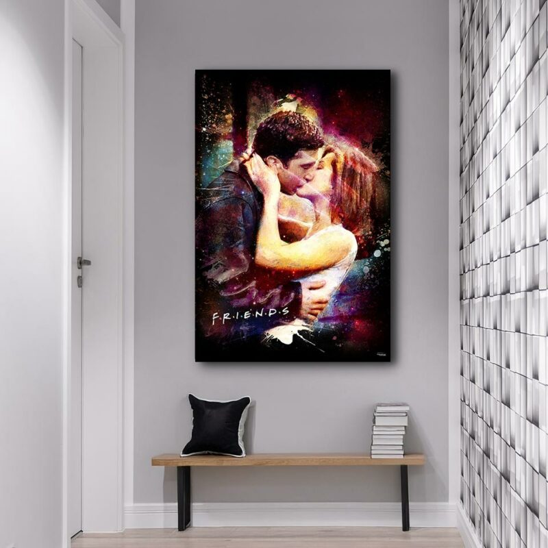 tableau-friends-ross-rachel-peinture-digitale-120x80-francais-cinema-serie