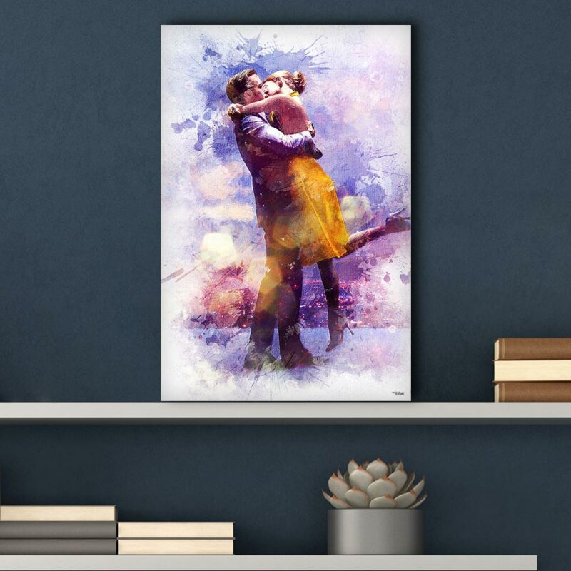 tableau-la-la-land-peinture-digitale-60x40-francais-cinema
