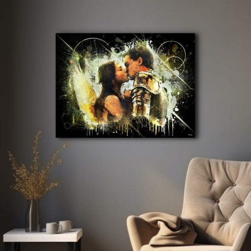 tableau-romeo-juliette-peinture-digitale-80x60-italien-cinema