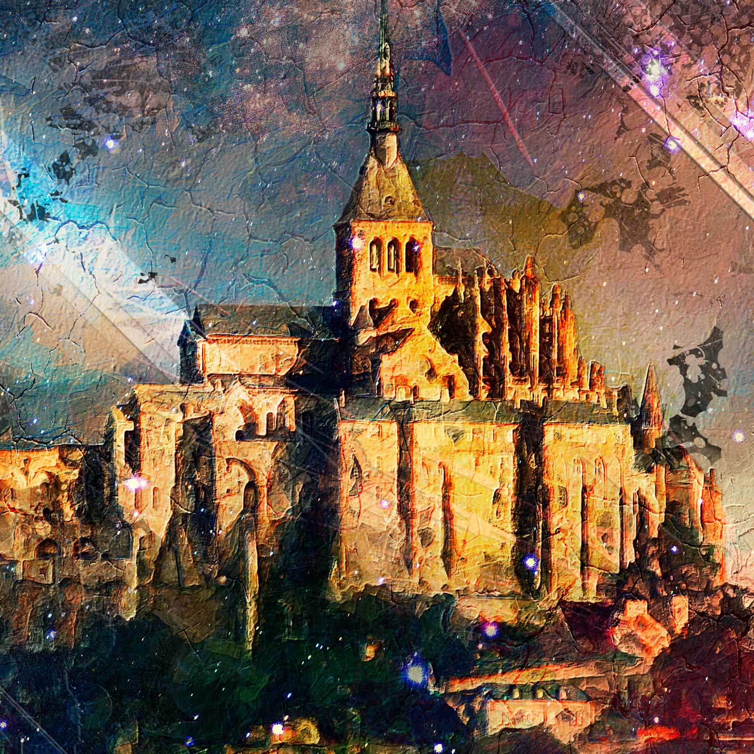 tableau-deco-mont-saint-michel-monument-paysage-copyright-totor-pour-splashed-detail