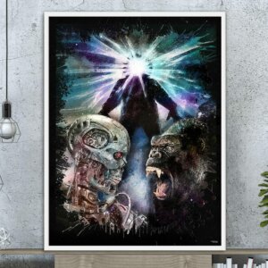 poster-deco-composition-cinema-fantastique-pop-culture-peinture-digitale-80x60-francais-cinema-avec-cadre-blanc-02