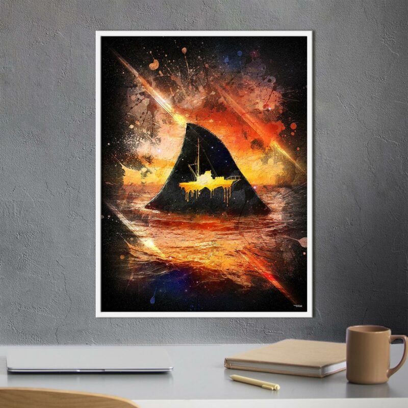 poster-deco-les-dents-de-la-mer-affiche-concept-art-requin-peinture-digitale-40x30-francais-cinema-avec-cadre-blanc-01