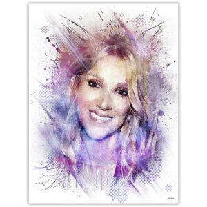 tableau-deco-celine-dion-peinture-digitale-musique-copyright-totor-pour-splashed-01