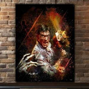 tableau-deco-evil-dead-peinture-digitale-80x60-francais-cinema-sans-cadre