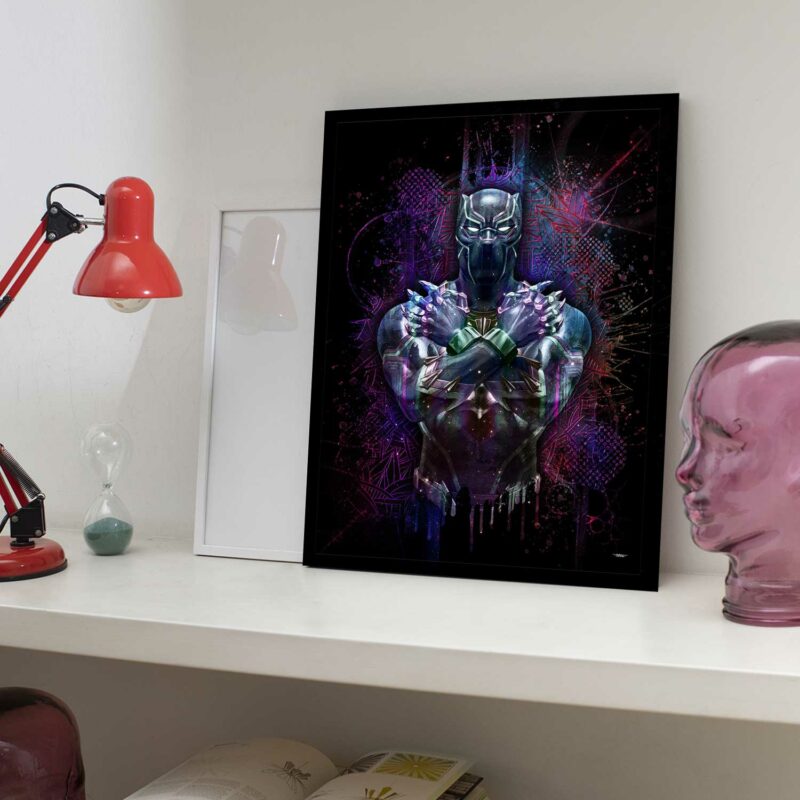 poster-deco-black-panther-marvel-peinture-digitale-40x30-francais-cinema-sans-cadre-01