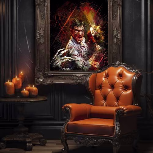 parcours visuel spécial - décoration Halloween originale - Splashed!
