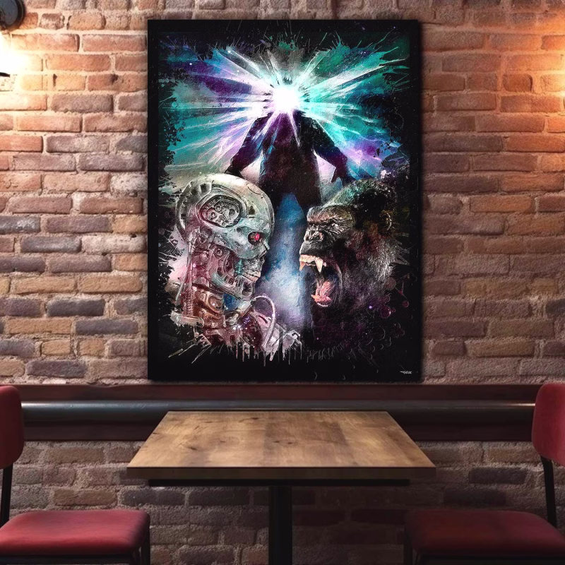 tableau-deco-composition-cinema-fantastique-pop-culture-peinture-digitale-80x60-francais-cinema-sans-cadre-02