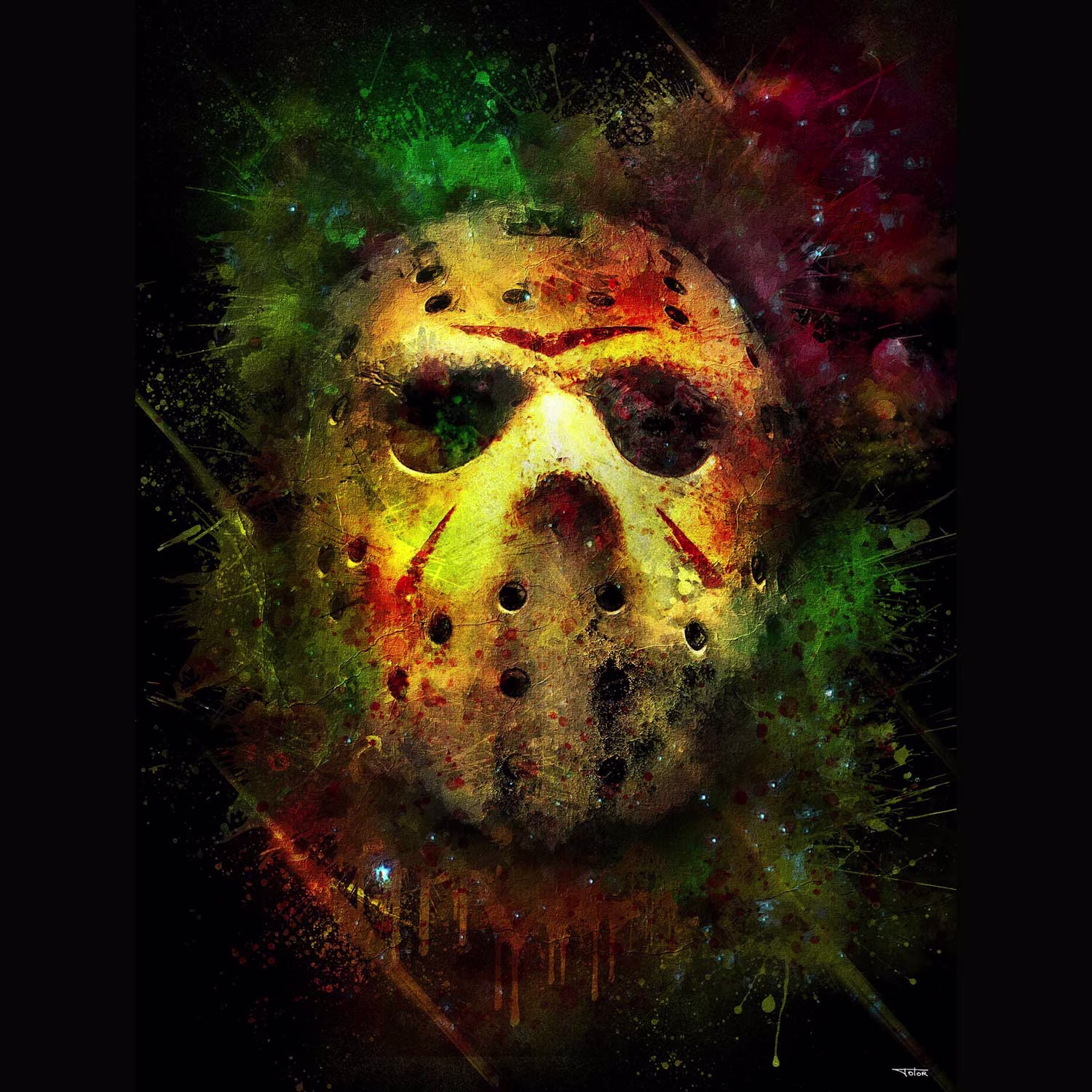 affiche-poster-tableau-cinema-jason-voorhees-peinture-masque-de-hockey-vendredi-13-chapitre-3-friday-the-13th-part-3-richard-brooker-1982-steve-miner-copyright-totor-pour-splashed-02