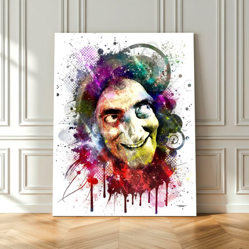 aigor-frankenstein-junior-marty-feldman-tableau-peinture-digitale-deco-cinema-80x60-francais-sans-cadre-01