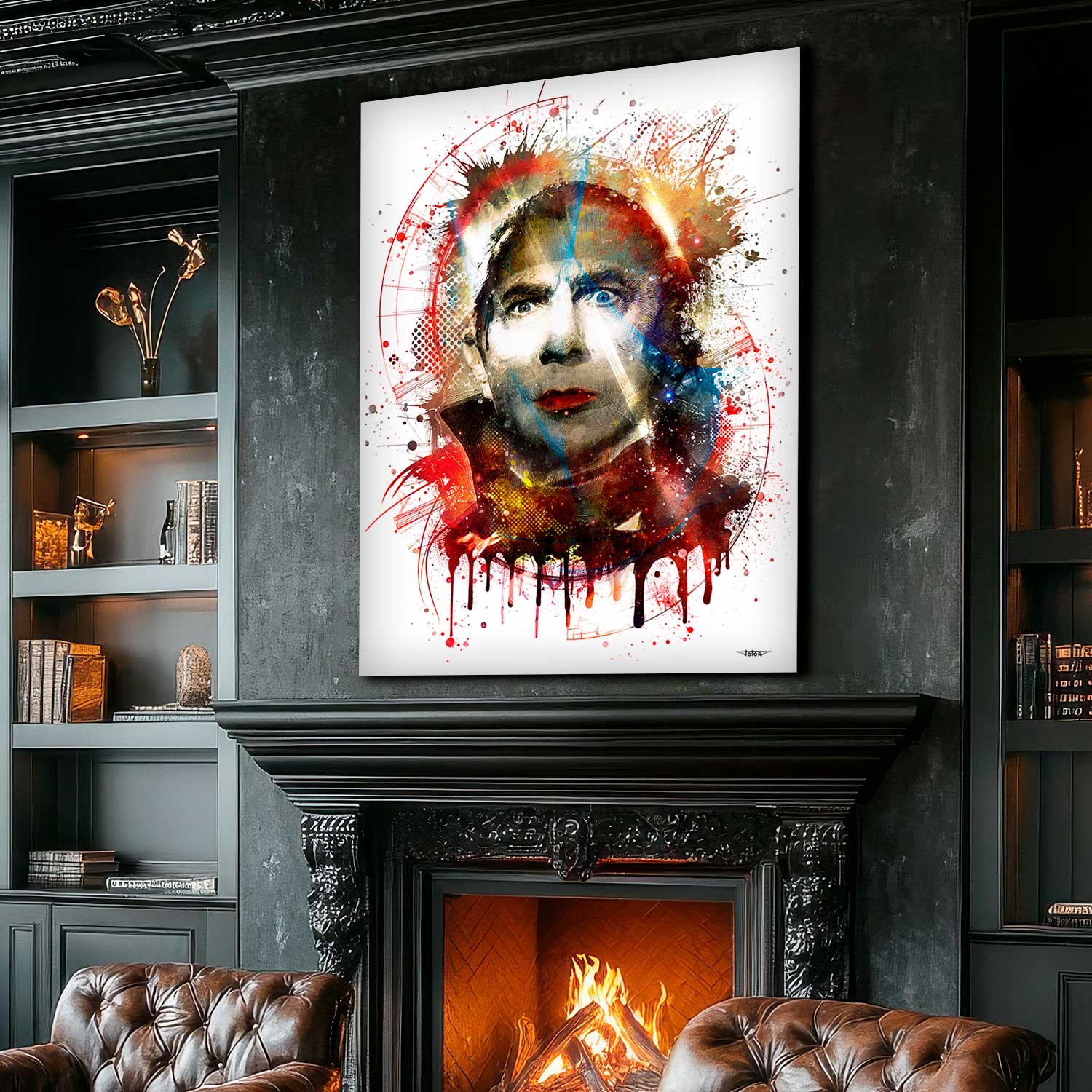 dracula-bela-lugosi-tableau-peinture-digitale-deco-cinema-120x80-francais-sans-cadre-01