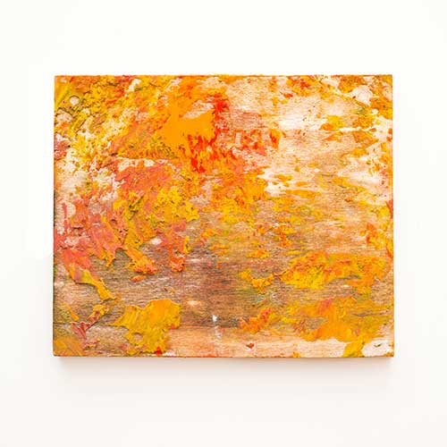 guide-de-survie-faux-halloween-tableau-arty-orange