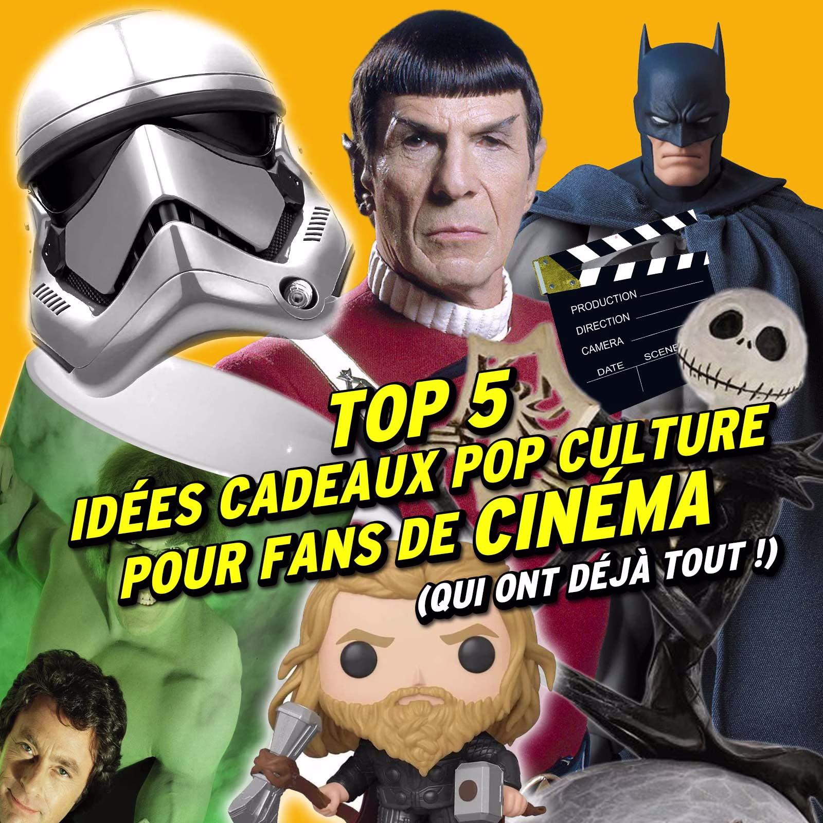 Top 5 idées cadeaux pop culture pour fans de cinéma - Splashed