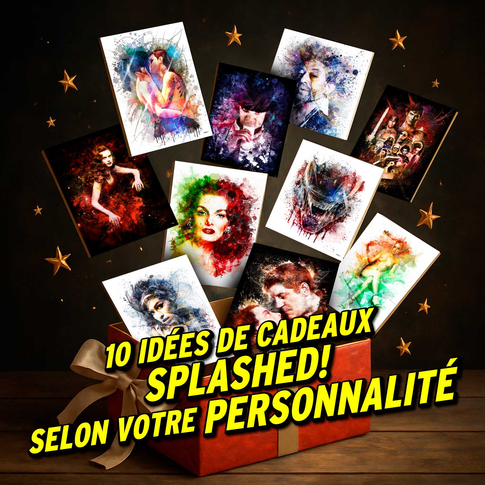 10 idées de cadeaux splashed! selon la personnalité