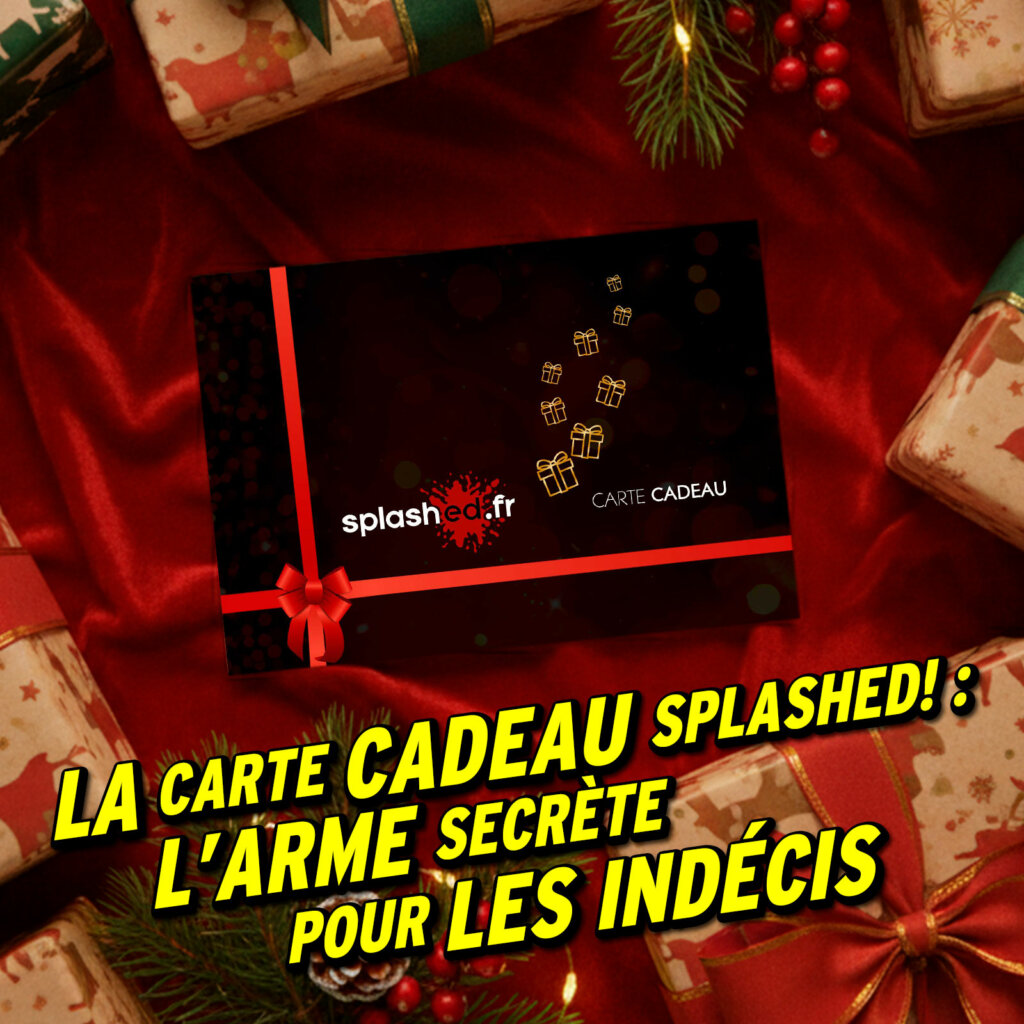 Carte cadeau Splashed! personnalisation de photo pour les indécis