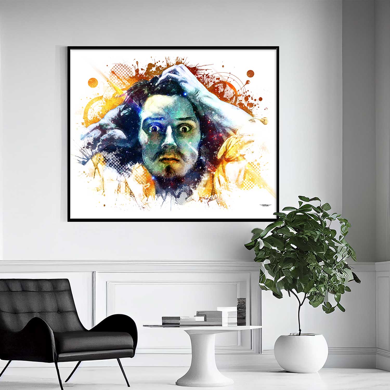 gustave-courbet-le-desespere-poster-peinture-digitale-deco-art-80x120-italien-cadre-noir-01