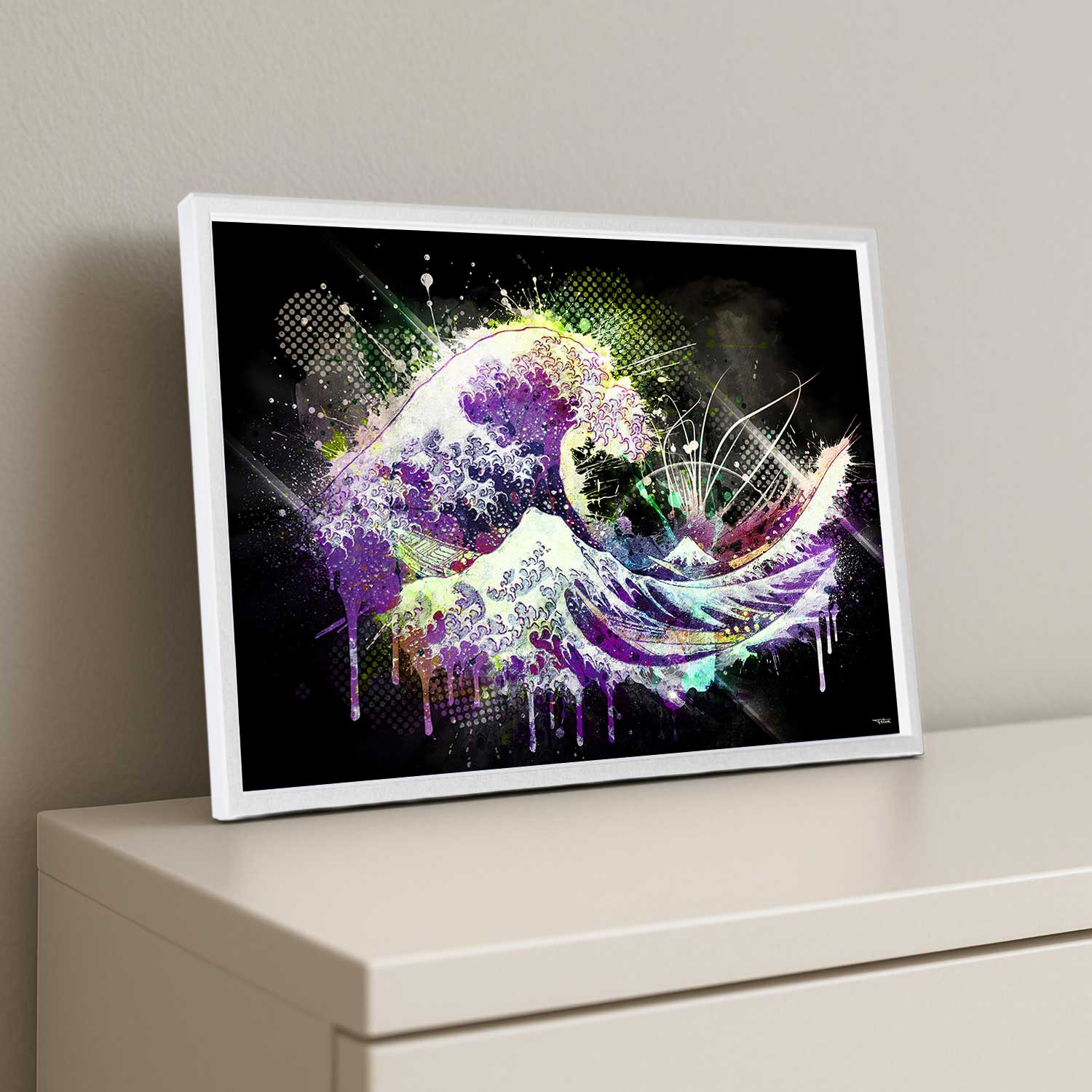 la-vague-tsunami-hokusai-poster-peinture-digitale-deco-art-40x60-italien-cadre-blanc-01