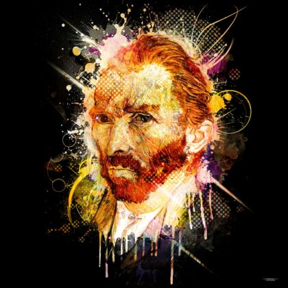 tableau-deco-autoportrait-vincent-van-gogh-art-copyright-totor-pour-splashed