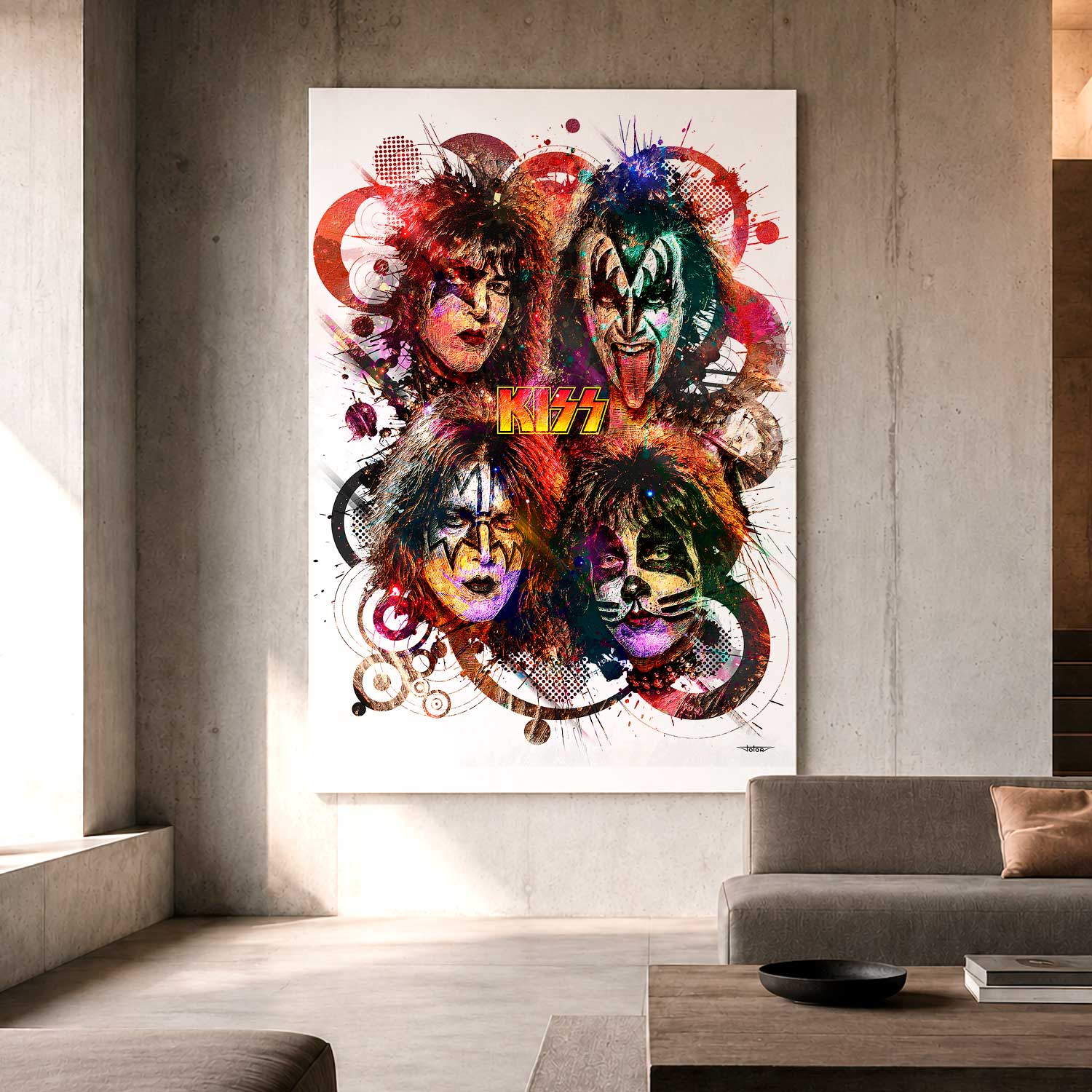 kiss-tableau-musique-120x80-francais-sans-cadre-01