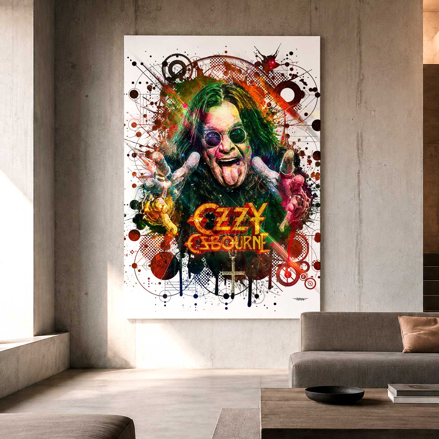 ozzy-osbourne-tableau-musique-120x80-francais-sans-cadre-01