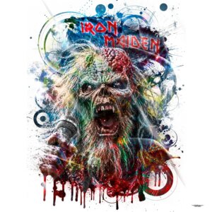tableau-deco-iron-maiden-eddy-musique-copyright-totor-pour-splashed