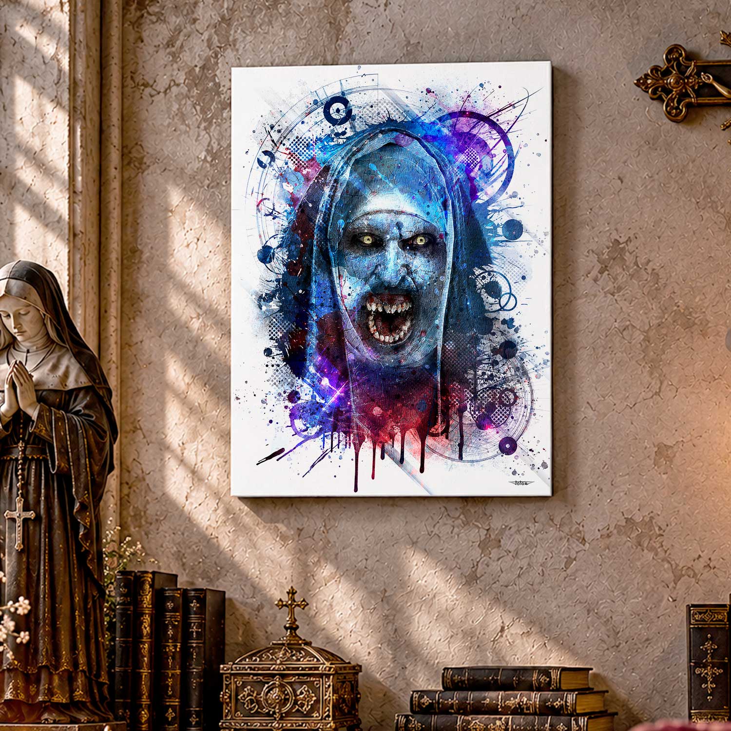 valak-la-nonne-tableau-cinema-60x40-francais-sans-cadre